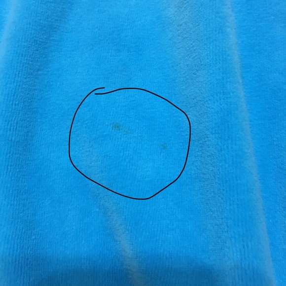 Girls Christmas dress teal blue with snowman sz S - Picture 4 of 4